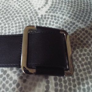 Thick Pleather/Elastic Belt